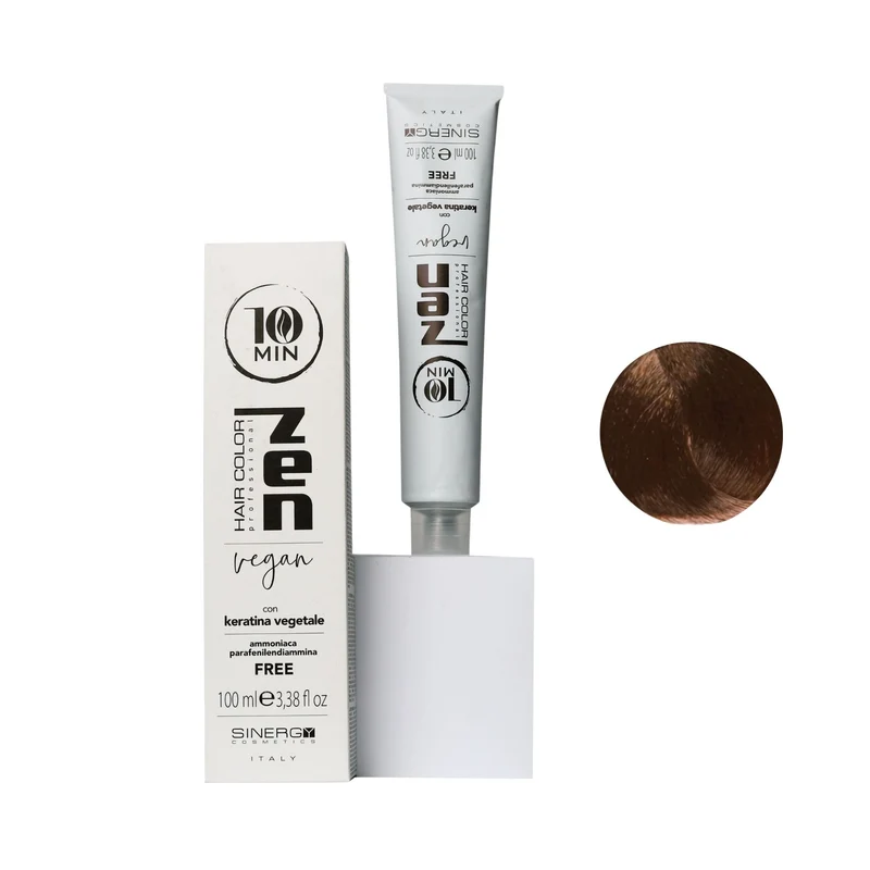 Zen Color 10 minuti Keratin Vegetale 7.71 Rovere Free Ammoniaca 100ml