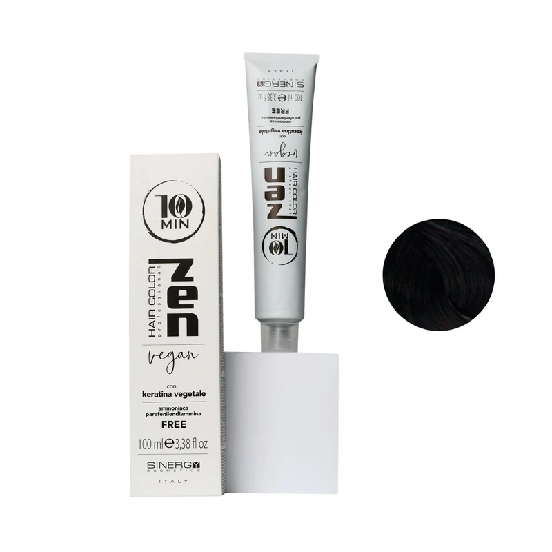 Zen Color 10 minuti Keratin Vegetale 3.0 Castano Scuro Free Ammoniaca 100ml
