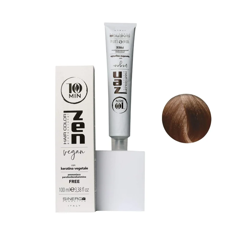Zen Color 10 minuti Keratin Vegetale 8.0 Biondo Chiaro Free Ammoniaca 100ml