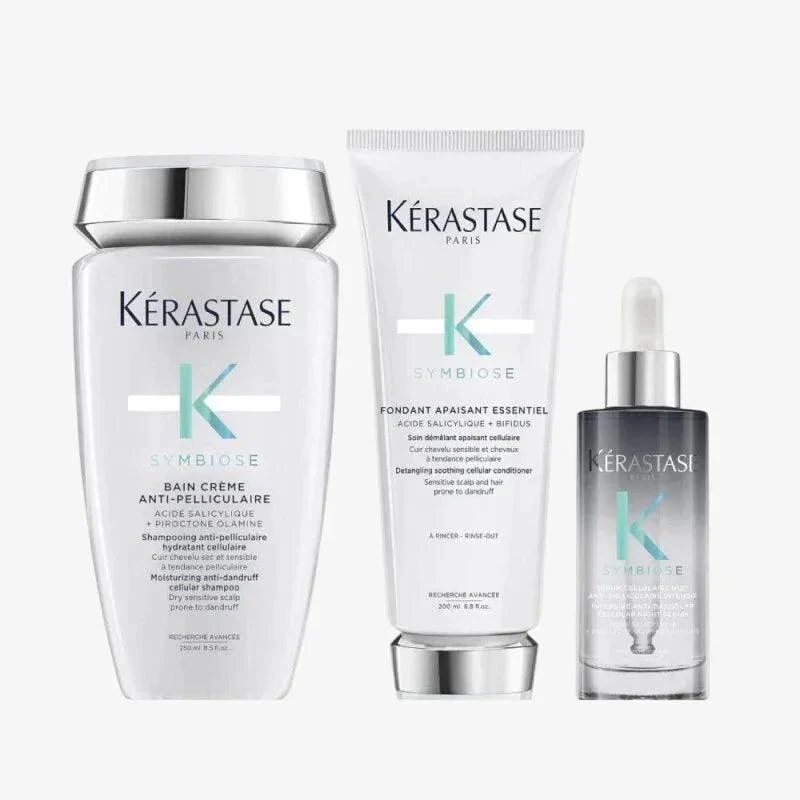 Kérastase Symbiose Kit Trio Antiforfora Cuoio Capelluto Secco
