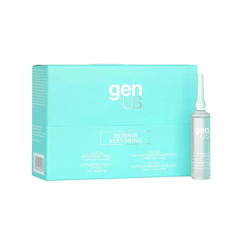 GenUs Intense Restoring Fiale per Crespi e Danneggiati - 12x10ml