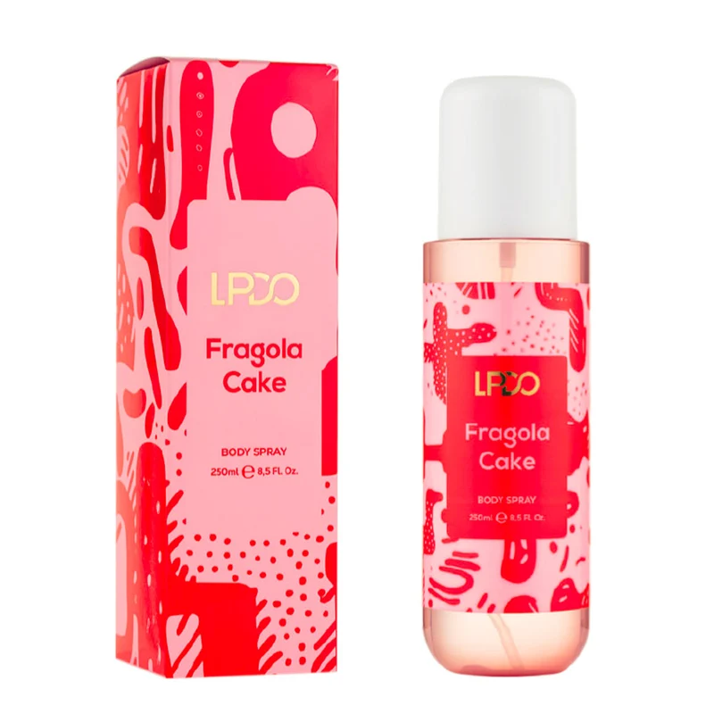 Lpdo Hair & Body Spray Fragola Cake 250ml - acqua profumata