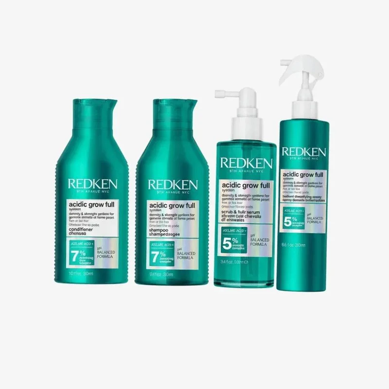 Redken Acidic Grow Full System Kit Volumizzante Capelli Fini