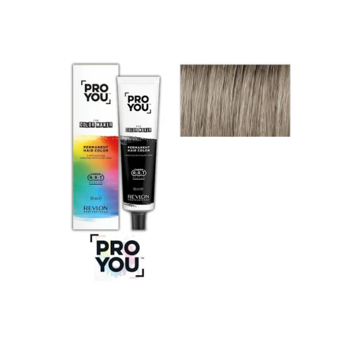 Revlon Proyou the color maker 9.82 biondo chiarissimo marrone freddo 90 ml