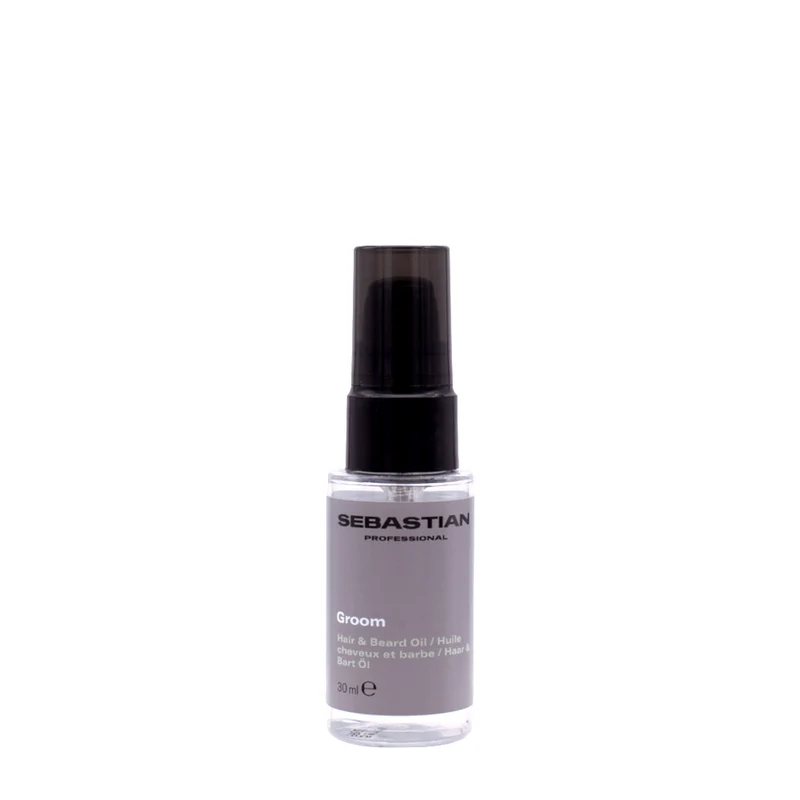 Sebastian Professional Groom Hair & Beard Oil 30ml - olio barba e capelli