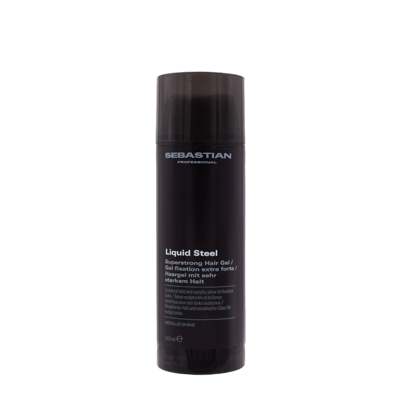 Sebastian Professional Liquid Steel Superstrong Hair Gel 140ml - gel tenuta extra forte