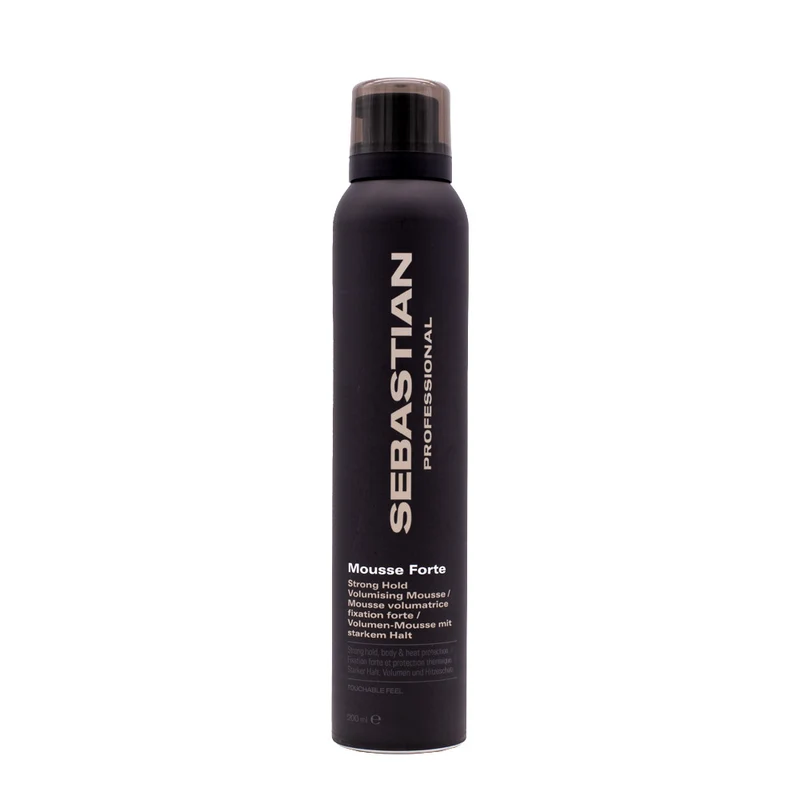 Sebastian Professional Mousse Forte Strong Hold Volumizing Mousse 200ml - schiuma volumizzante tenuta forte