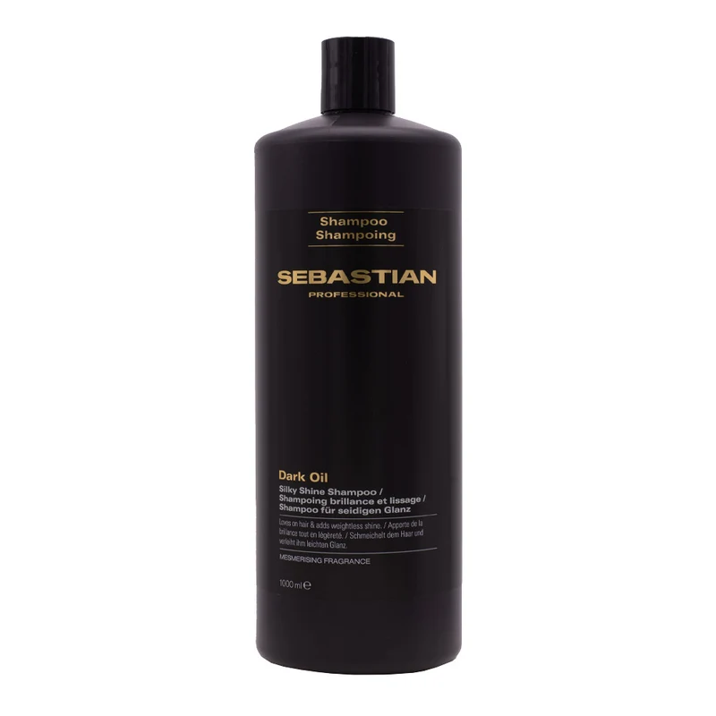Sebastian Professional Dark Oil Silky Shine Shampoo 1000ml - shampoo illuminante