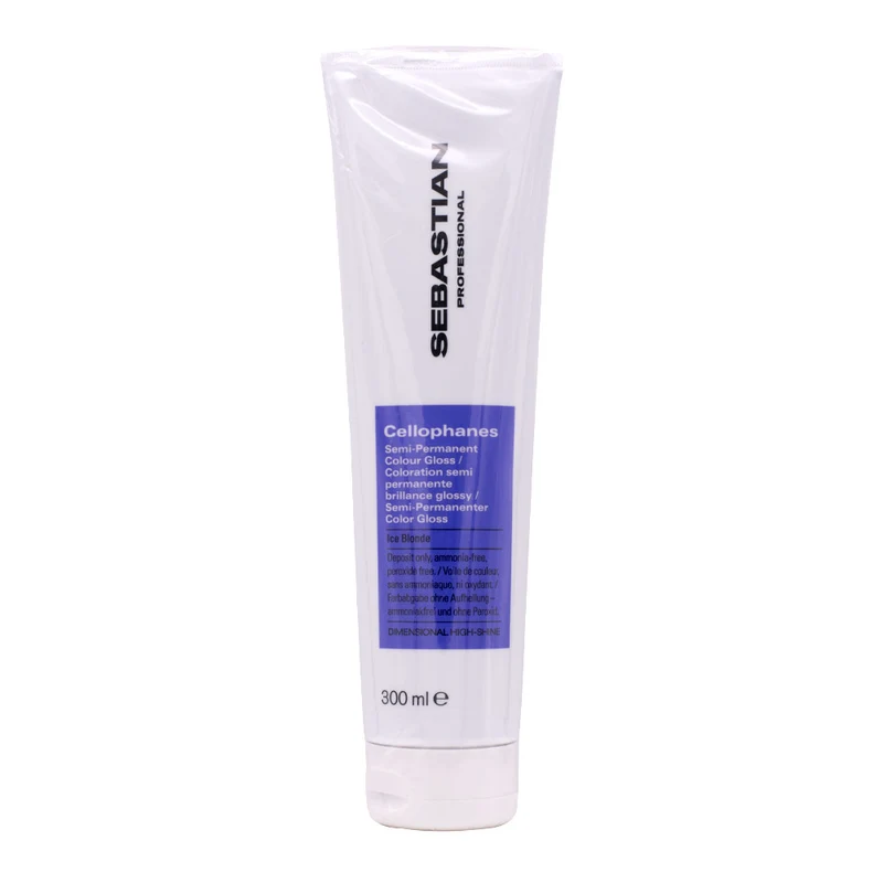 Sebastian Professional Cellophanes Semi-Permanent Color Gloss Ice Blonde 300ml - gloss illuminante semipermanente