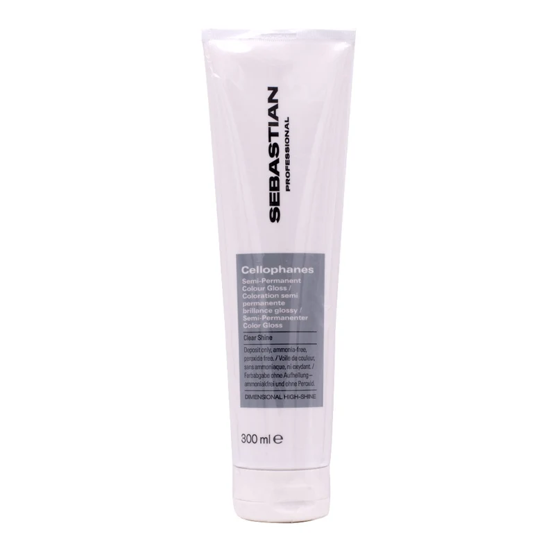 Sebastian Professional Cellophanes Semi-Permanent Colour Gloss Clear Shine 300ml - gloss illuminante semipermanente