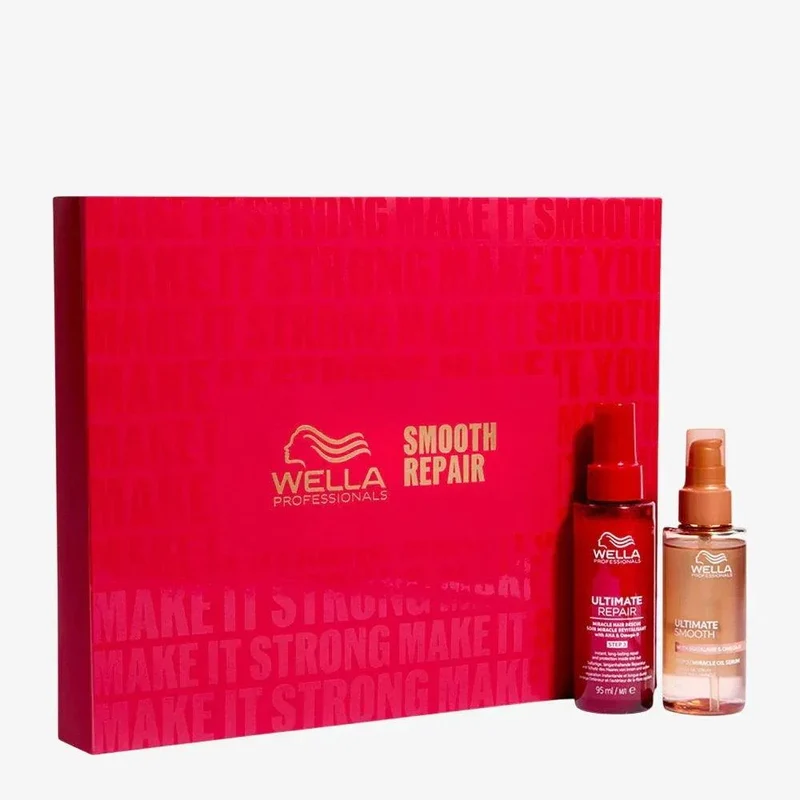 Wella Professionals Ultimate Cofanetto Regalo - Miracle Hair Rescue e Miracle Oil Serum
