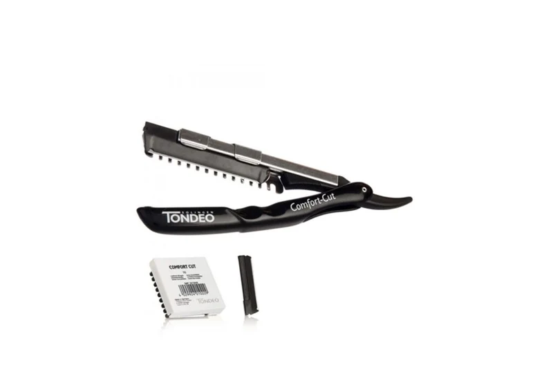 Rasoio sfilzino a baionetta Tondeo comfort cut Nero