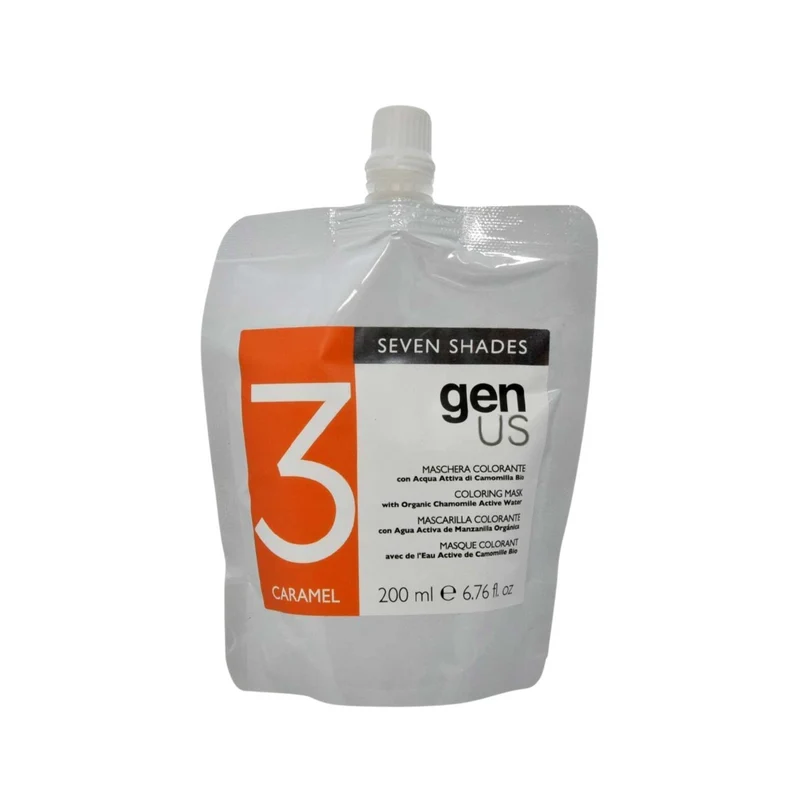 Genus Seven Shades Mask 3 Caramel - 200ml