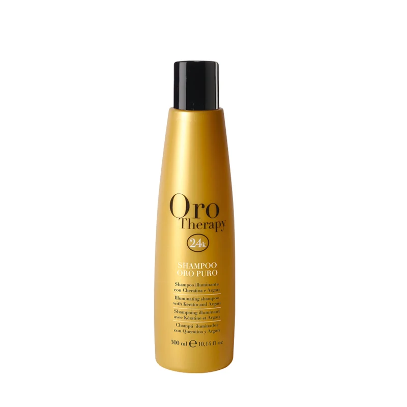 Fanola Oro Therapy Oro Puro Shampoo per tutti i tipi di Capelli 300ml
