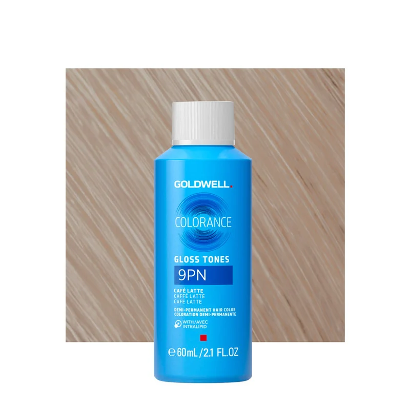 9PN Goldwell Colorance Gloss Tones Cool Blonde Cafè Latte 60ml - colorazione demi-permanete