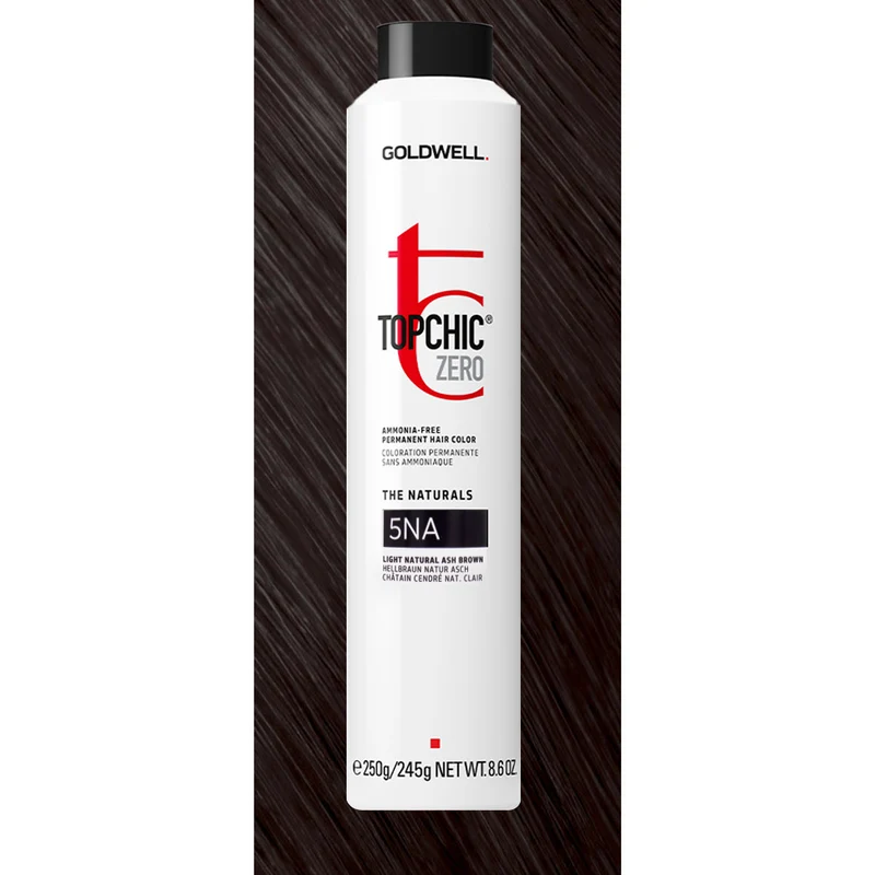 5NA Topchic Zero Light Natural Ash Brown Can - colorazione permanente senza ammoniaca