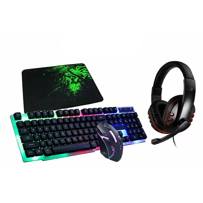 Kit Gaming RGB Completo con Tastiera, Mouse e Cuffie – Offerta Online!