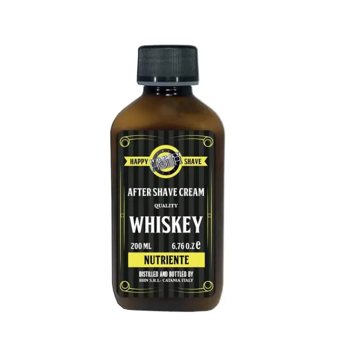 WHISKEY HAPPY HOUR AFTER SHAVE CREMA NUTRIENTE 200ML 0276