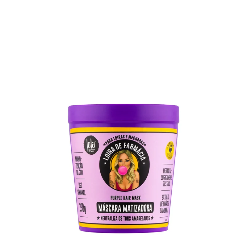Lola From Rio Loira de Farmácia Máscara Matizadora 230gr - maschera antigiallo