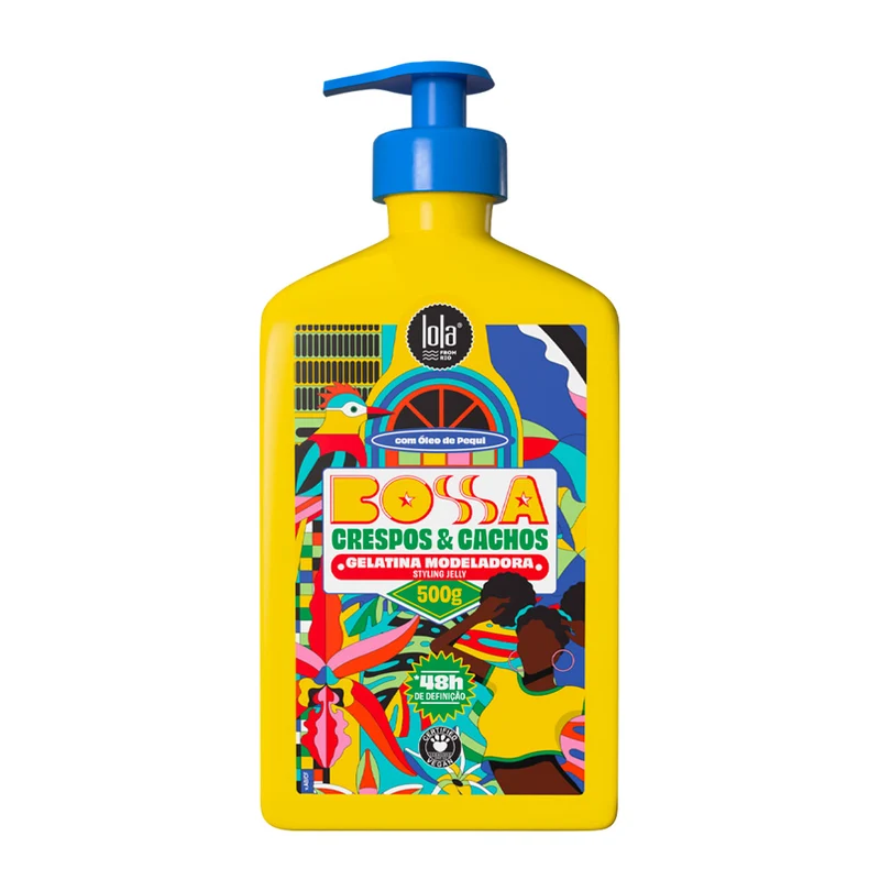 Lola From Rio Bossa Crespos & Cachos Gelatina Modeladora 500gr - gel modellante