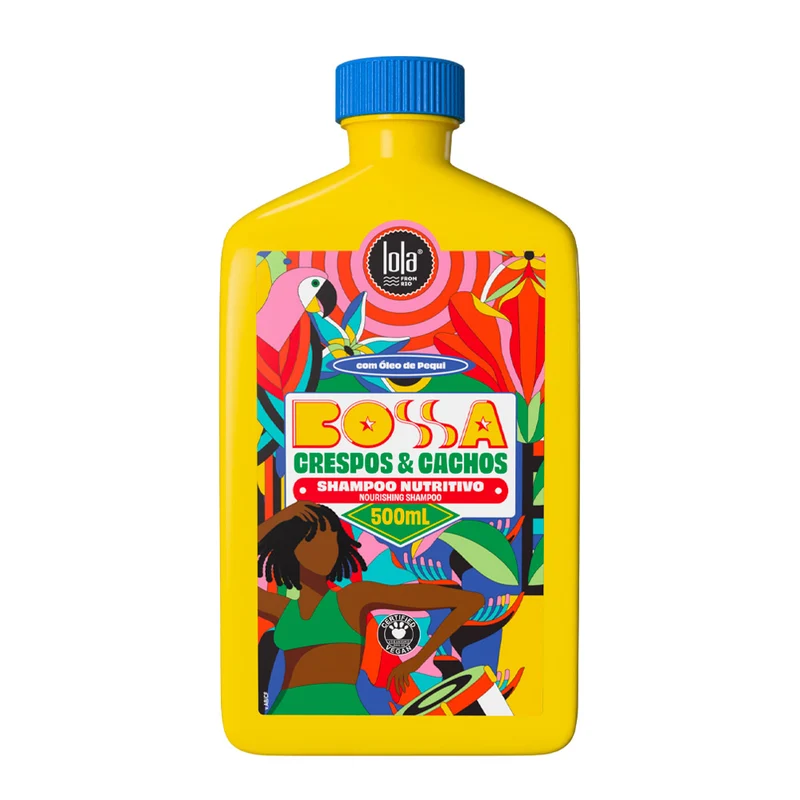 Lola From Rio Bossa Crespos & Cachos Shampoo Nutritivo 500ml - shampoo nutriente anti crespo capelli ricci