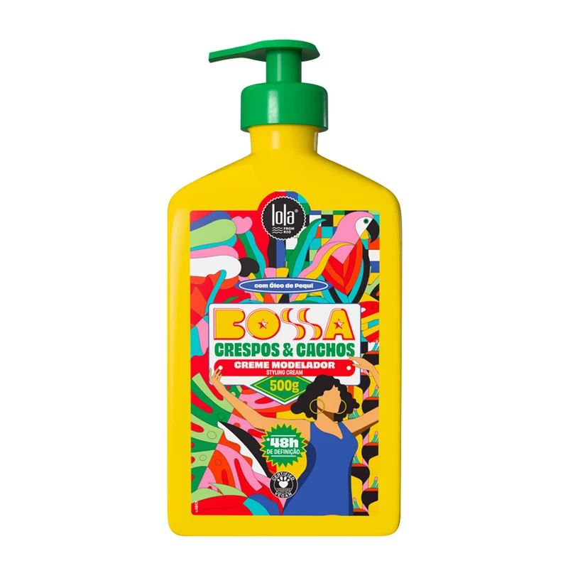 Lola From Rio Bossa Crespos & Cachos Creme Modelador 500gr - crema modellante capelli ricci