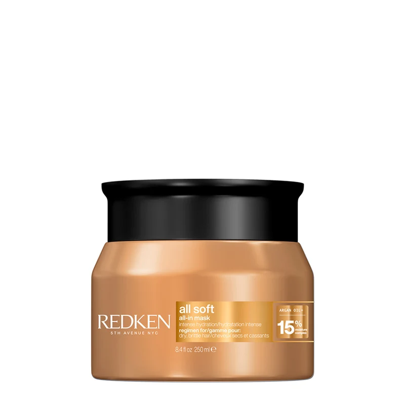 Redken All Soft All In Mask 250ml - maschera capelli secchi