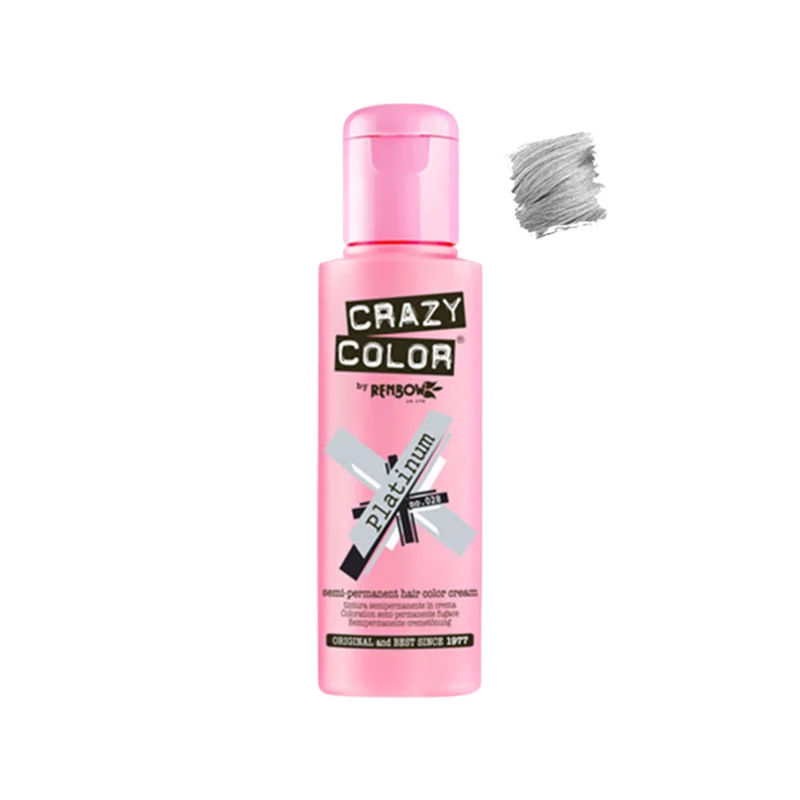 Crazy Color semipermanente n.28 - Platinum