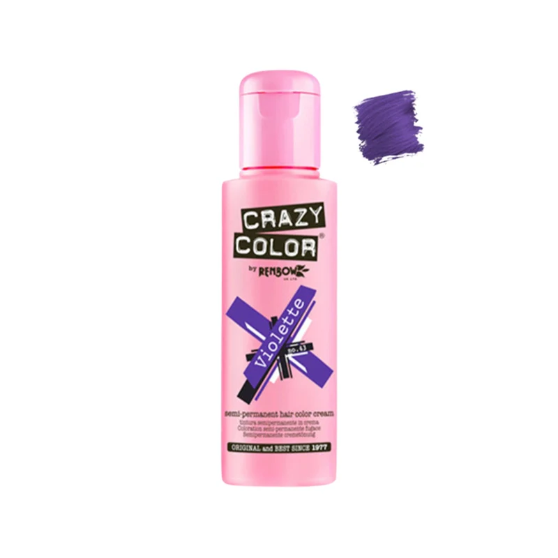 Crazy Color Semipermanente n.43 - Violette