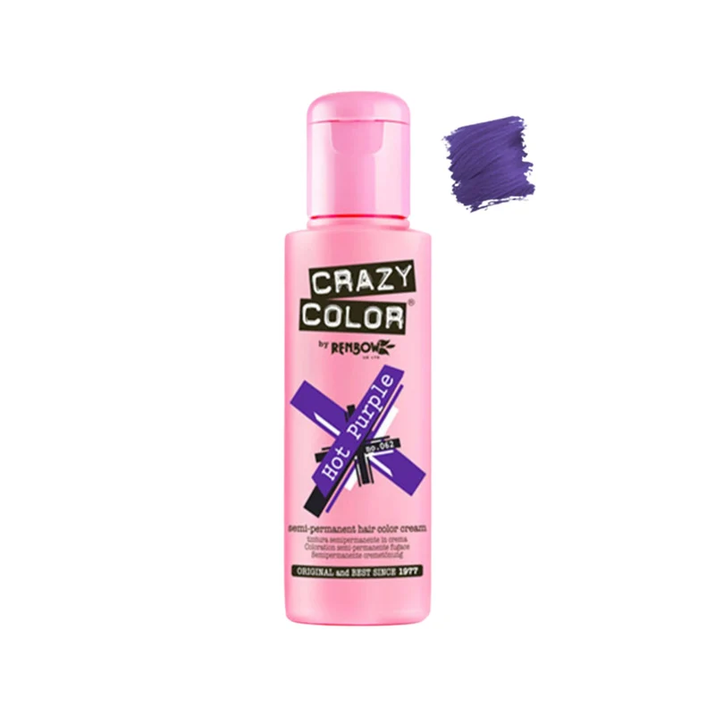 Crazy color Semipermanente n.62 - Hot purple