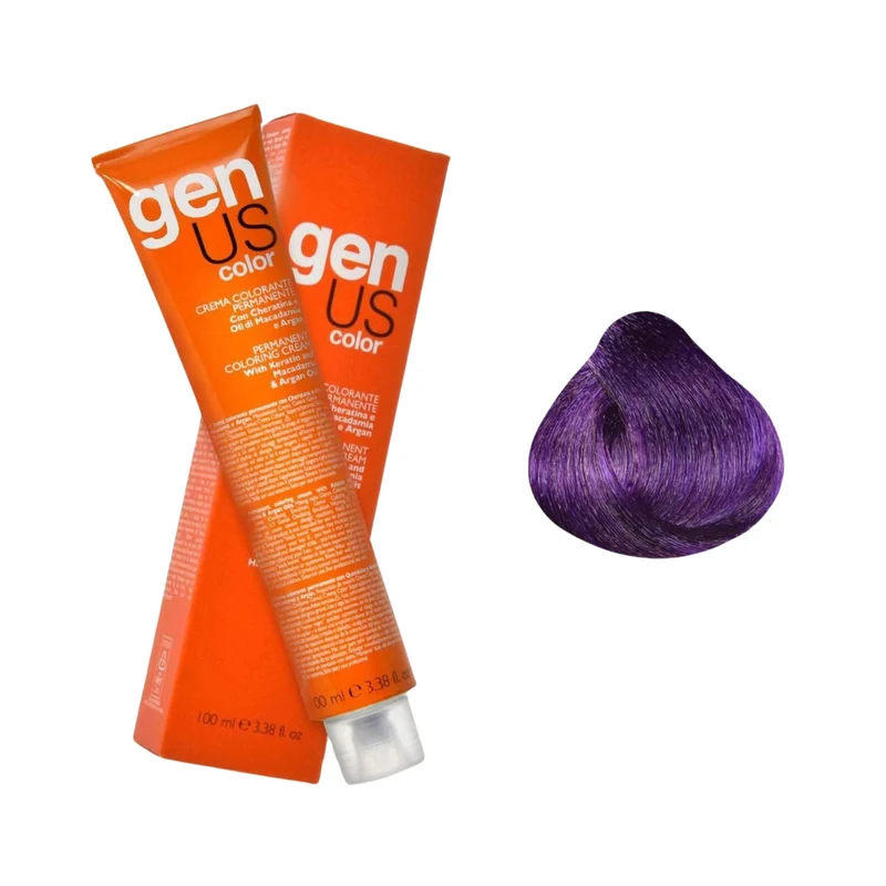 GenUs Color Viola - Crema Colorante Permanente - 100ml