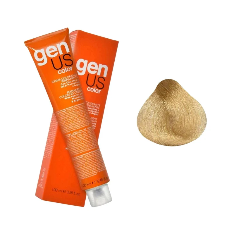 GenUs Color 11.3 Super Biondo Platino Dorato - Crema Colorante Permanente - 100ml