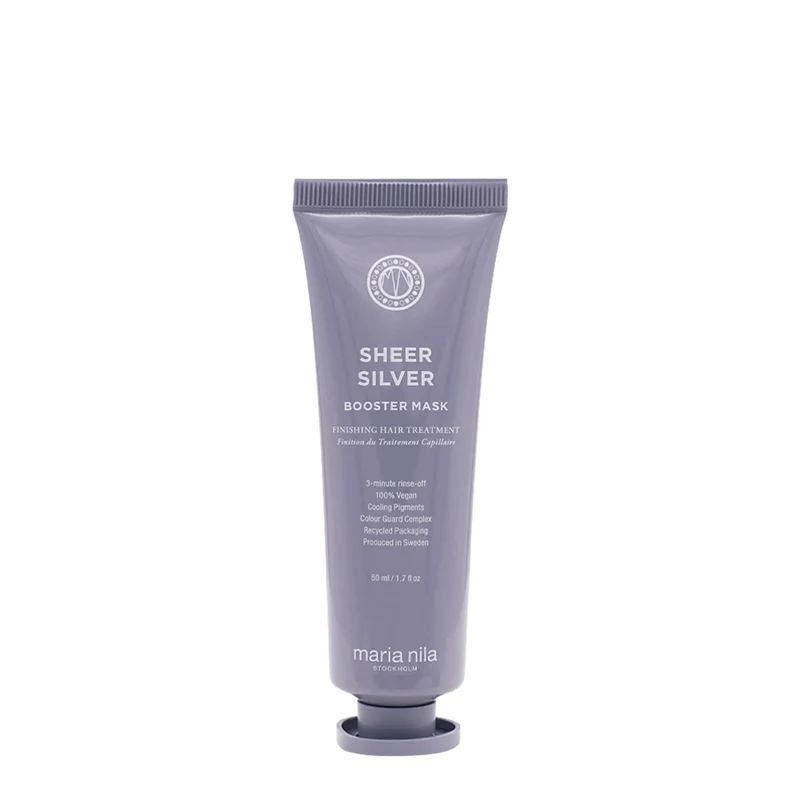 Maria Nila Sheer Silver Booster Masque 50ml - maschera antigiallo