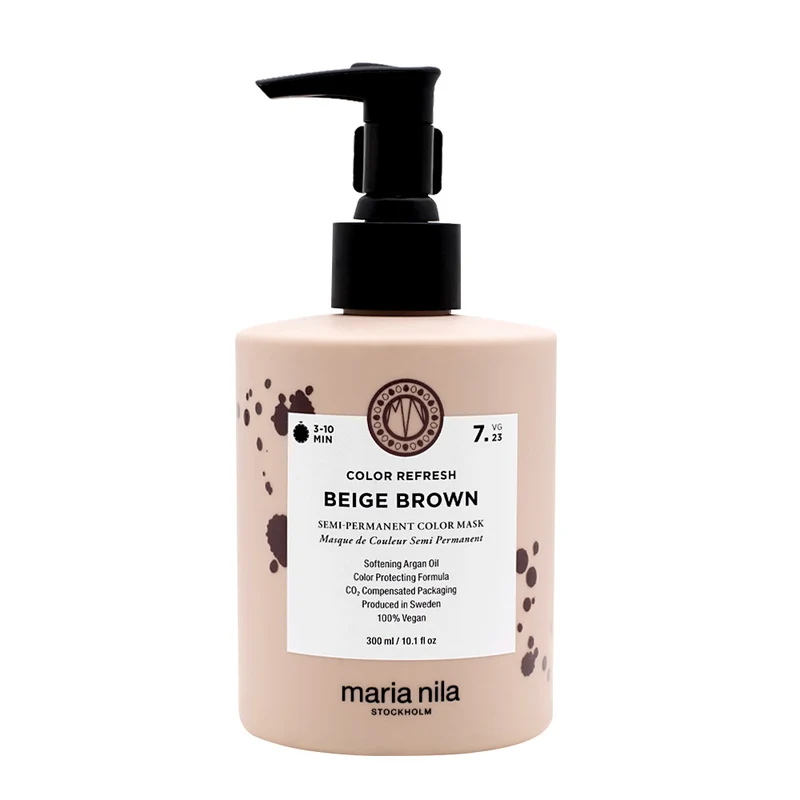 Maria Nila Colour Refresh Beige Brown 300ml - maschera colorata