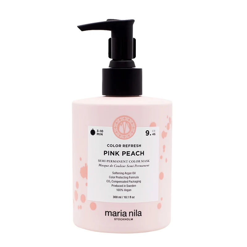 Maria Nila Colour Refresh Pink Peach 300ml - maschera colorata