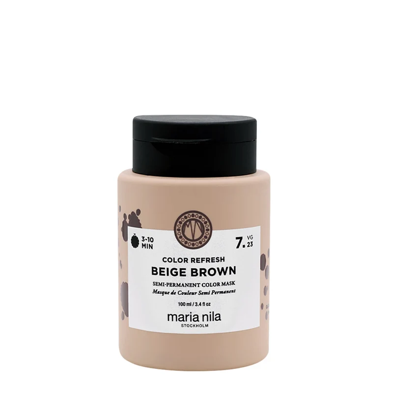 Maria Nila Colour Refresh Beige Brown 100ml - maschera colorata