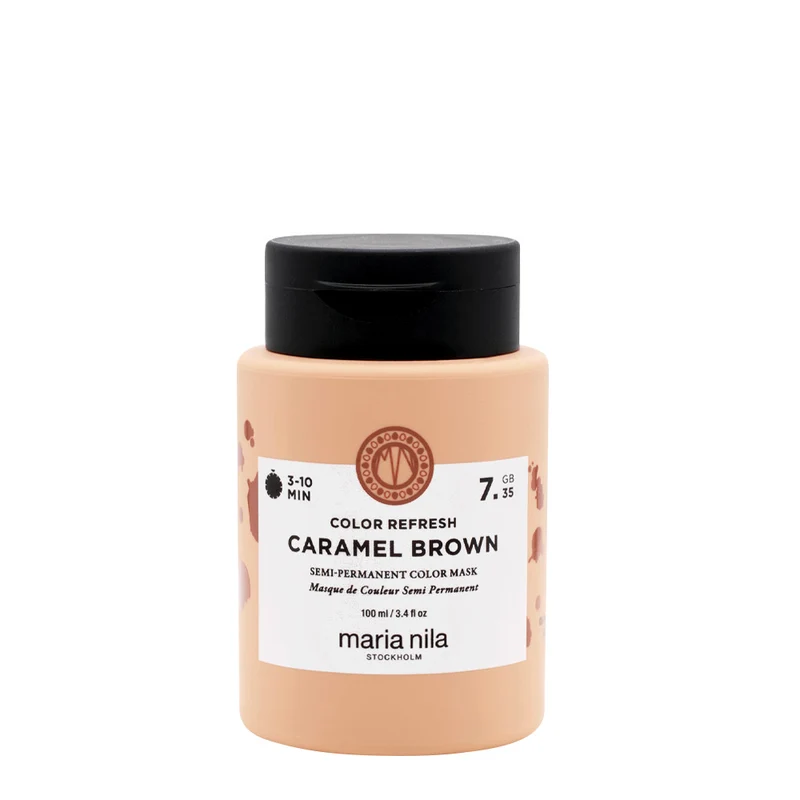 Maria Nila Colour Refresh Caramel Brown 100ml - maschera colorata