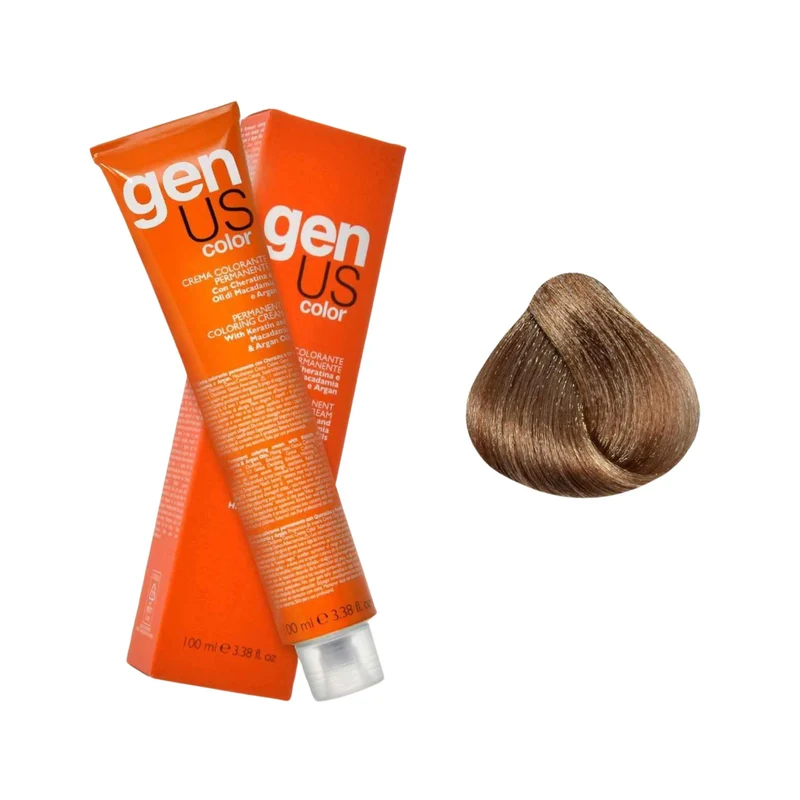 GenUs Color 10.01 Biondo Platino Naturale Freddo - Crema Colorante Permanente - 100ml