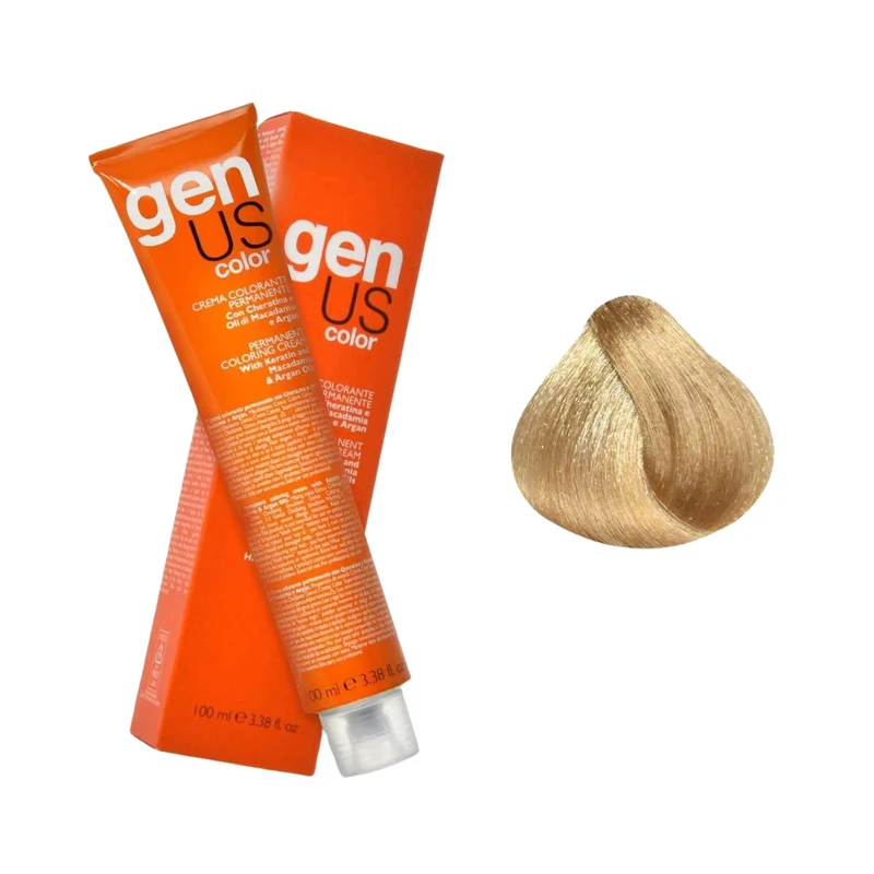 GenUs Color 10.0 Biondo Platino - Crema Colorante Permanente - 100ml