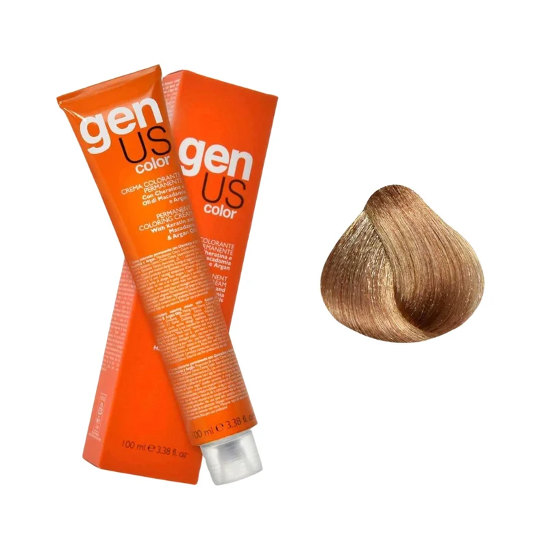 GenUs Color 9.0 Biondo Chiarissimo - Crema Colorante Permanente - 100ml