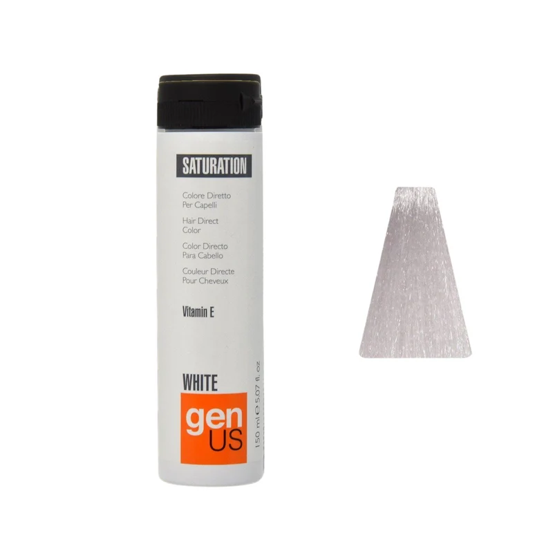 GenUs Saturation White Colore Diretto per Capelli in Gel - 150ml