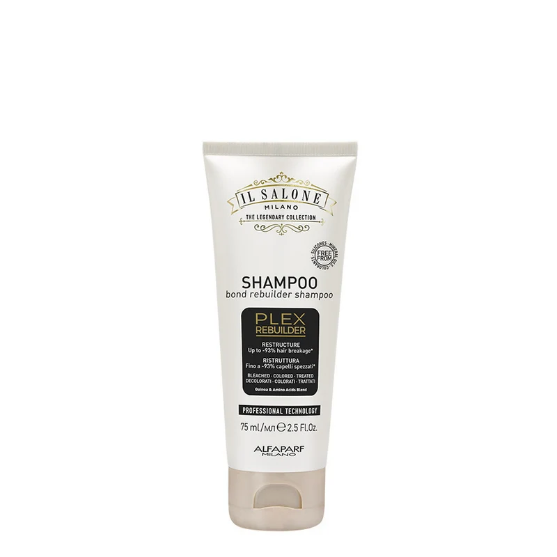 Alfaparf Milano Il Salone Plex Rebuilder Shampoo 75ml - shampoo ristrutturante per capelli rovinati