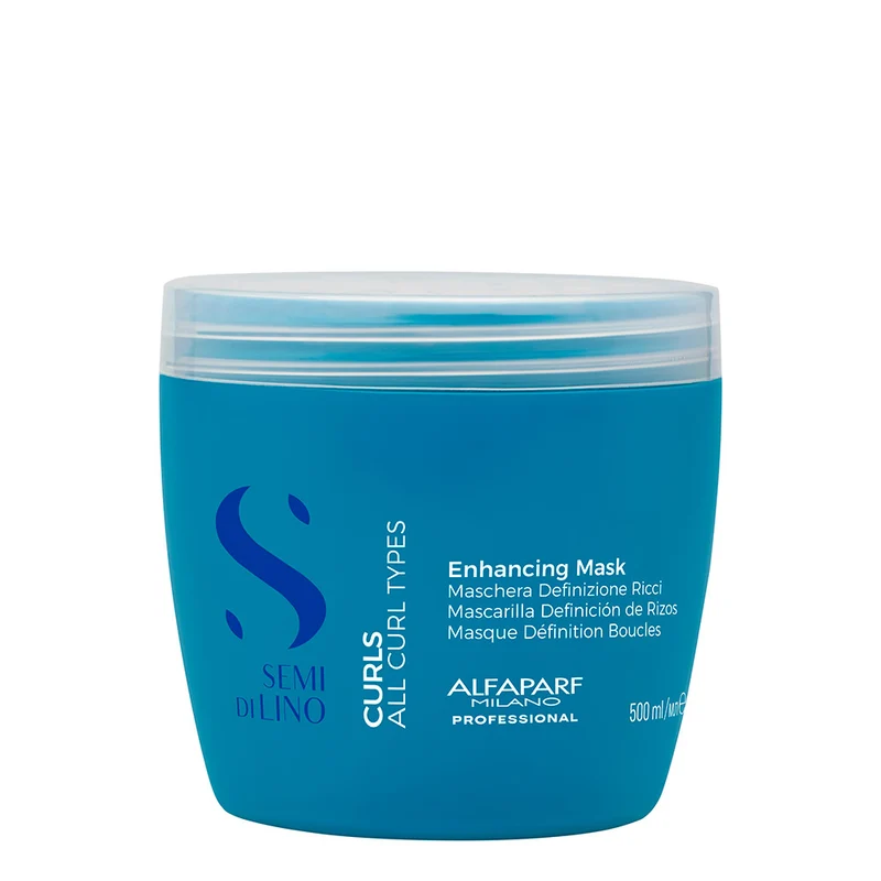 Alfaparf Milano Semi di Lino Curls Enhaancing Mask 500ml - maschera capelli ricci