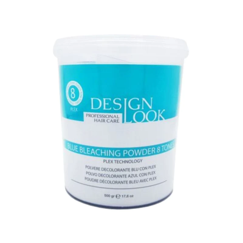 Design Look polvere decolorante blu con plex 500ml