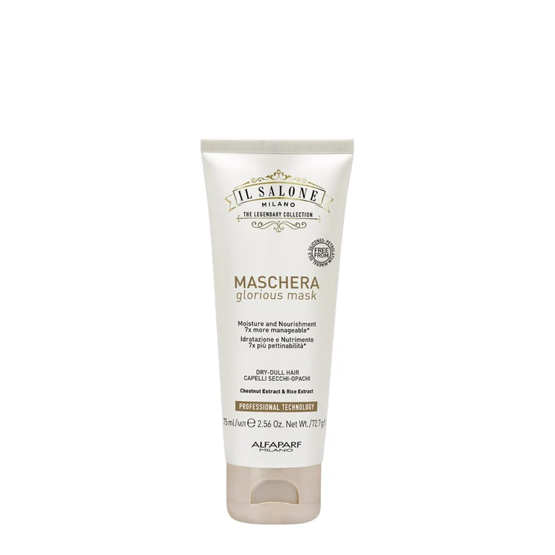 Il Salone Milano Glorious Mask 75ml - maschera per capelli secchi e spenti