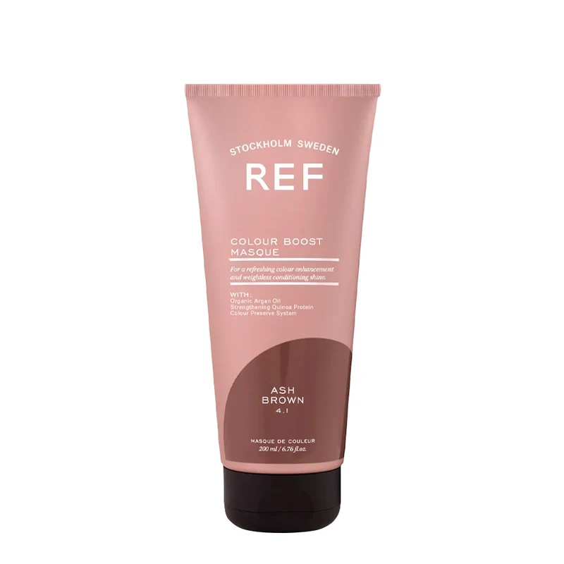 Stockholm Sweden Ref Colour Boost Ash Brown 4.1 200ml - maschera tonalizzante