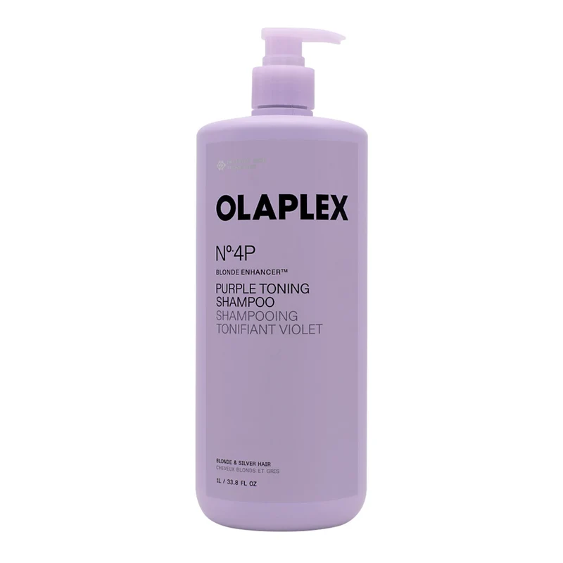 Olaplex N°4P Blonde Enhancer Purple Toning Shampoo 1000ml - shampoo tonalizzante capelli biondi