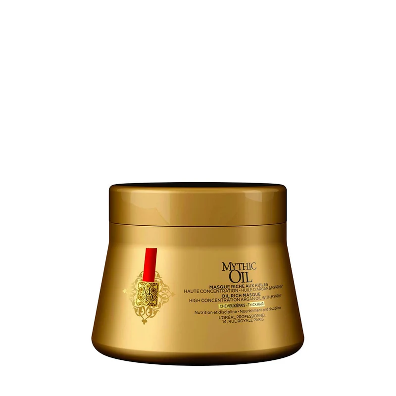 L'Oreal Mythic Oil Rich Masque 200ml - maschera idratante capelli grossi