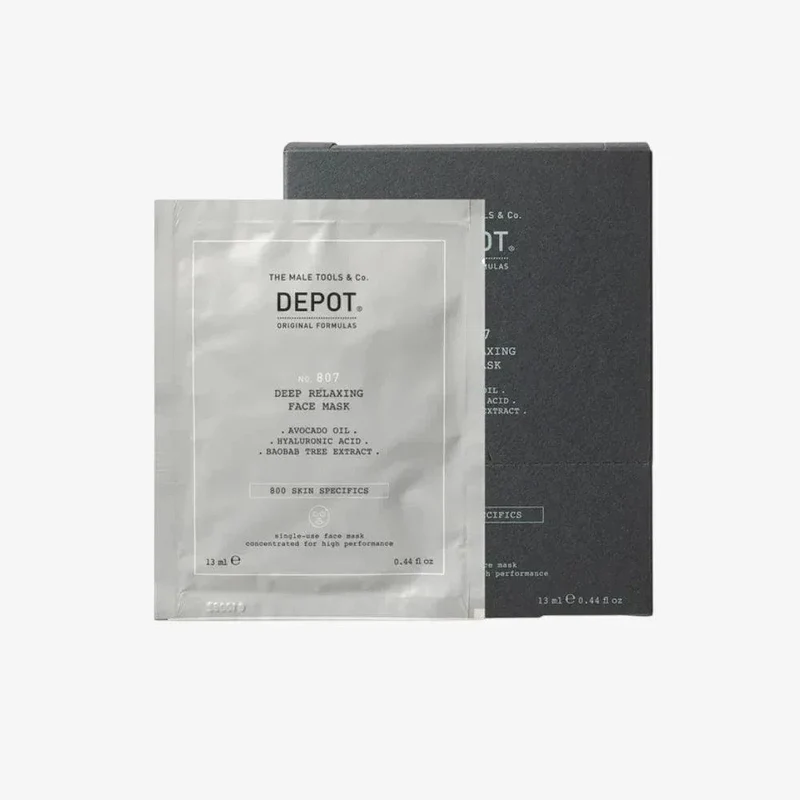 Depot No. 807 Deep Relaxing Face Mask 12x13ml