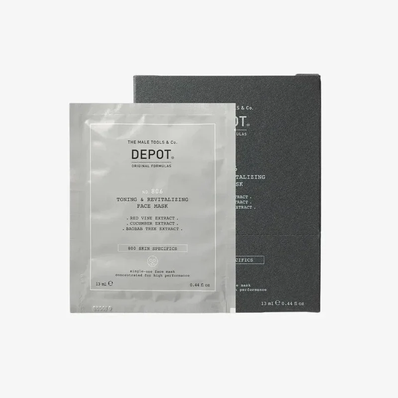 Depot No. 806 Toning & Revitalizing Face Mask 12x13ml